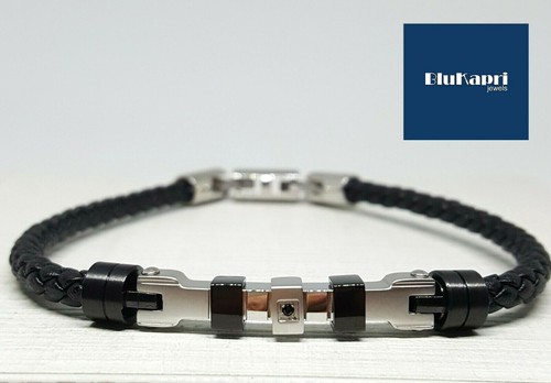 Bracciale uomo blukapri steel - bracciale,