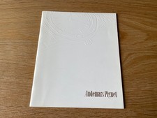 Libretto catalogo Audemars