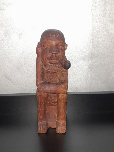 Scultura etnica legno - in,