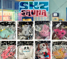 BORSA CHARM BAMBINI RANDAGI + ADESIVO [SKZ SAUNA] JYP JP POPUP STORE 2025 NUOVA