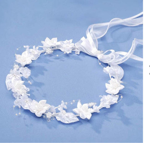 Copricapo sposa con fiori - da,