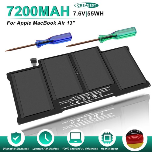 Batteria 7200 mah a1405 a1496 - mah,