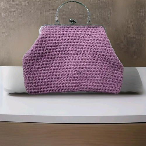 Pochette lana uncinetto - pochette,
