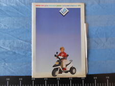 PEG PEREGO SALES 1992 Vintage Rare Brochure CATALOGO Toys Tenere Moto -K6