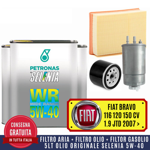 Kit tagliando fiat bravo 9 - kit,