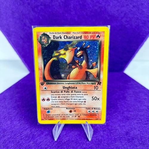 Dark charizard 1ed team rocket - charizard,