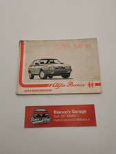 Libretto Uso e Manutenzione