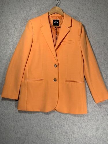 Blazer zara oversize - blazer, arancione