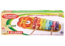 Xilofono Leoncino In Legno