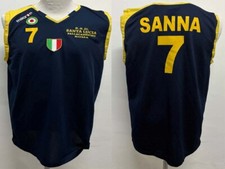 MAGLIA SHIRT CANOTTA JERSEY PALLACANESTRO BASKET SANTA LUCIA ROMA ITALIA WORN