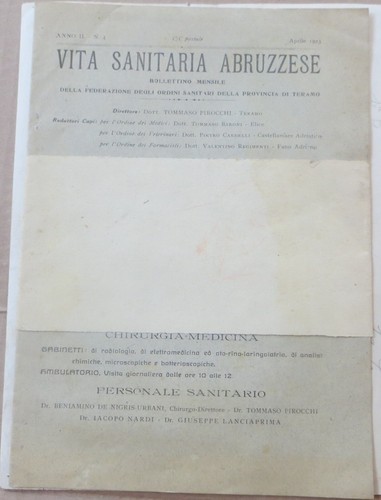 1923 giornale vita sanitaria - 1923,