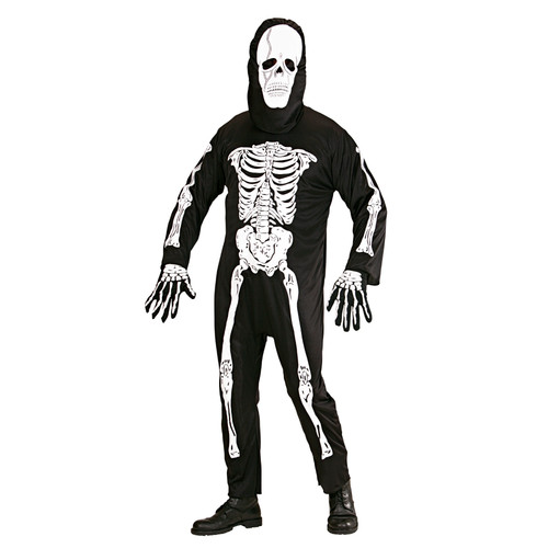 Vestito carnevale scheletro - vestito,