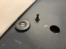 Macchina da scrivere Olivetti Lettera 22 viti base e minuteria varia