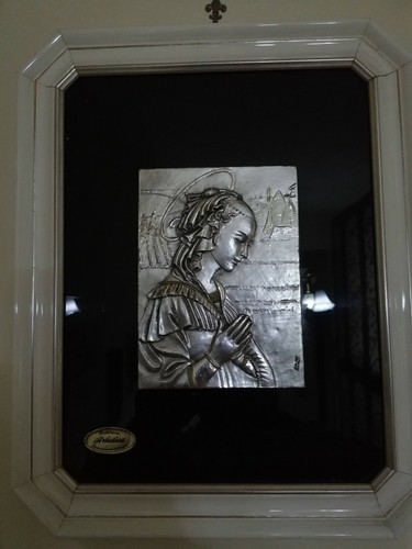 Quadro con argentatura in - quadro,