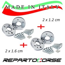 KIT 4 DISTANZIALI 12+16mm REPARTOCORSE BMW SERIE 5 V E60 E61 100% MADE IN ITALY