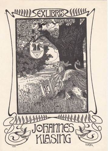 Exlibris libris cliché - ex,