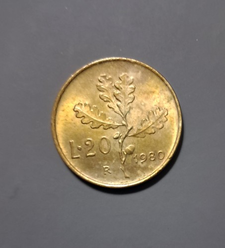 Moneta lire - moneta, 20