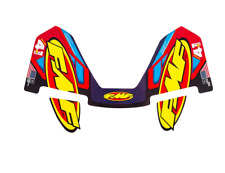 ADESIVO FMF 4.1 TITANIUM SCARICO MARMITTA TERMINALE CROSS ADESIVI