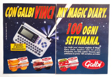 Pubblicita' Galbi Dessert My Magic Diary Casio Advertising Werbung 1994 (T8)