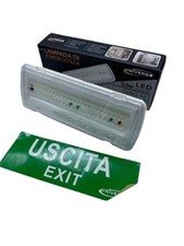 Lampada Plafoniera per Emergenza 50 Led 3.5W 406 Lm Incasso Parete Luce Bianco