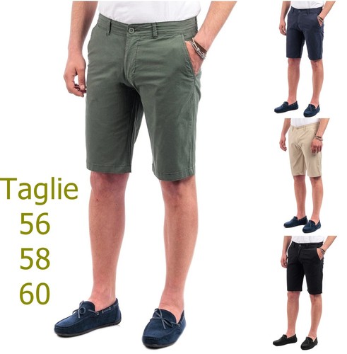 Bermuda uomo taglie - , forti