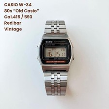 Orologio Casio W-34 Cal.415