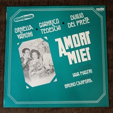 LP - Ornella Vanoni ▪ Gianrico Tedeschi ▪ Duilio Del Prete – Amori Miei