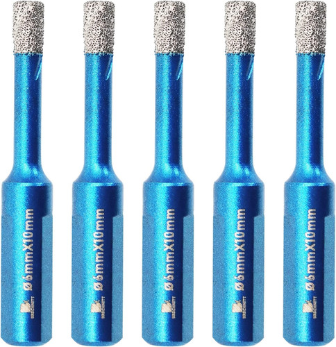 Punte trapano diamantate 6mm - punte,