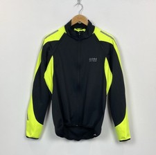 Gore Bike Wear Windstopper Soft Shell Giacca Gilet Full Zip Ciclismo Taglia L Nero