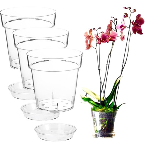 Kit vasi per orchidee - kit, 3