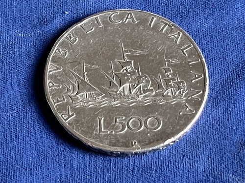 500 lire argento antica anno - 500,