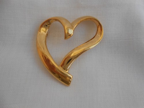 Spilla cuore trifari - cuore, tm