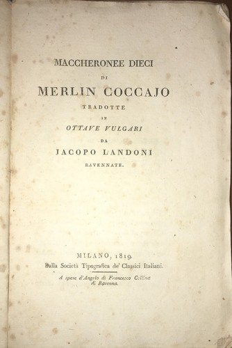 Landoni merlin coccaio teofilo - landoni-merlin, coccaio-teofilo