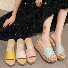 Sandali Espadrilles Zeppa 6.5