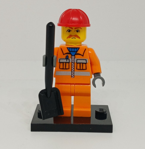 Lego train ouvrier - lego, :