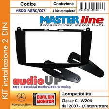 MASCHERINA AUTORADIO 2 DIN