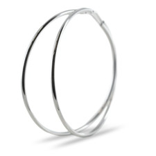 Orecchini a cerchio in argento