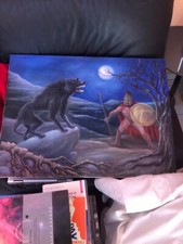 Quadro 300- Sparta Leonida Pezzo Unico A Mano - No Hot Toys