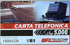 CARTA TELEFONICA MANNI