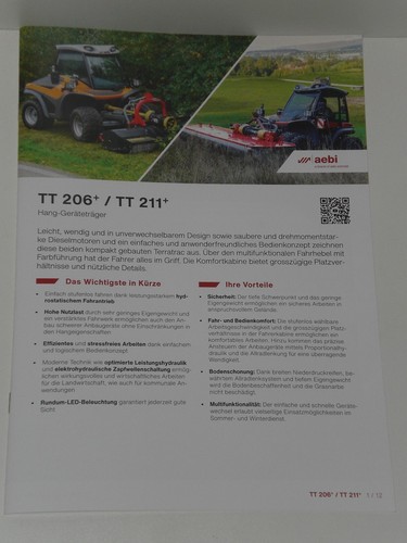 Aebi 206 tt - aebi, 211