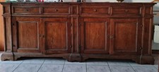 credenza vintage in tavolati di noce e larice antichi  240x40h95 