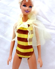 B156 - BARBIE - SKIPPER ?? costume da ape carnevale body