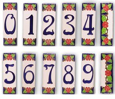 Piastrelle in ceramica Numeri
