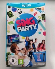 SING PARTY NINTENDO WII U ITALIANO COMPLETO DI MICROFONI