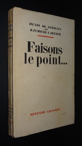 Faisons point henri de - le,