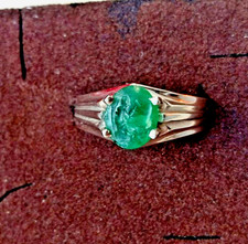 Anello oro 18 kt con antica