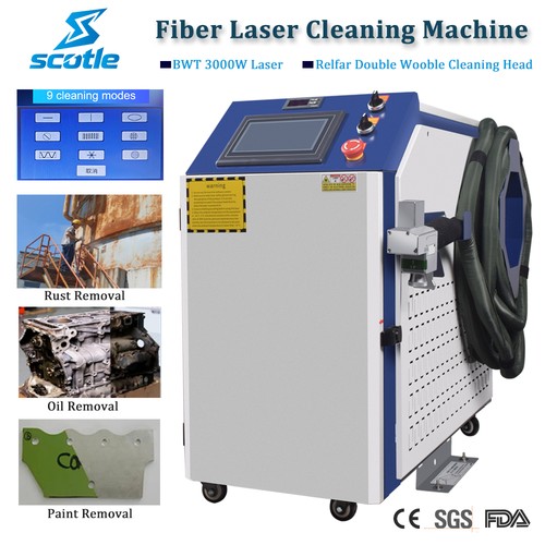 Pulitore laser fibra - , portatile