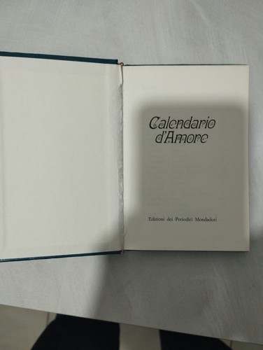 Calendario amore - calendario, d'amore
