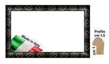 Cornice in legno Nera con