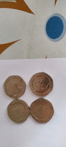 Lotto monete twenty pence - 4,